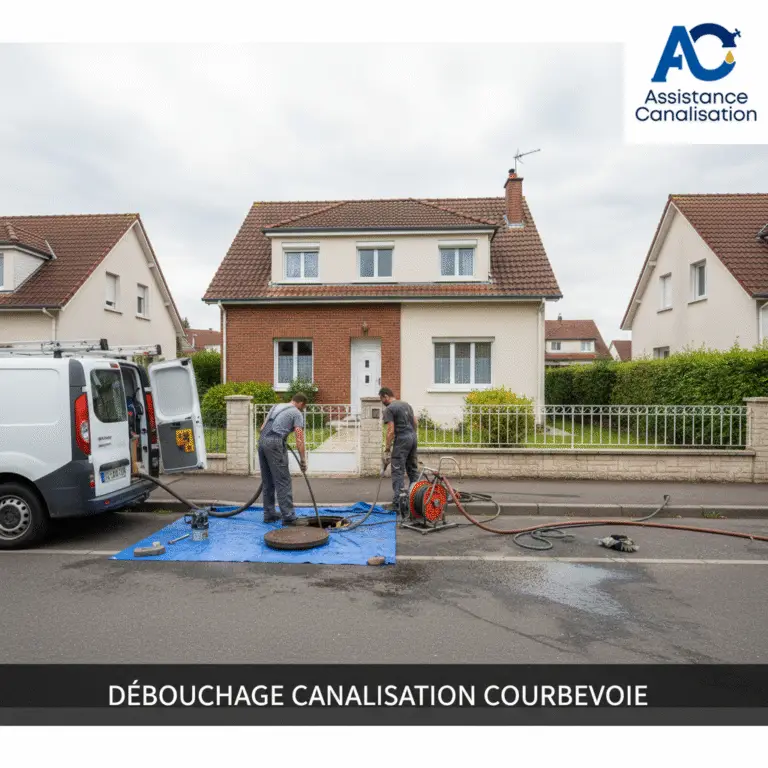 Intervention debouchage canalisation Courbevoie Intervention debouchage canalisation Courbevoie