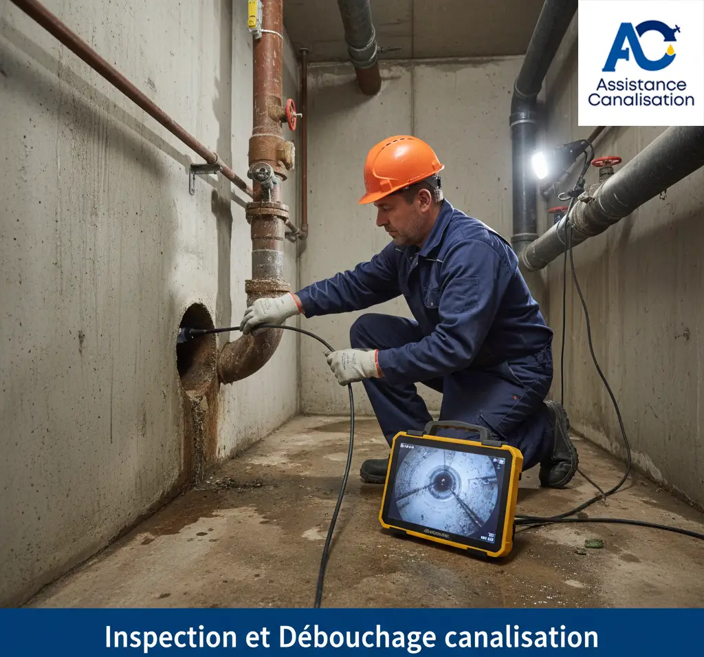 Inspection caméra canalisation - Assistance Canalisation - Diagnostic précis de canalisations Inspection caméra canalisation - Assistance Canalisation - Diagnostic précis de canalisations