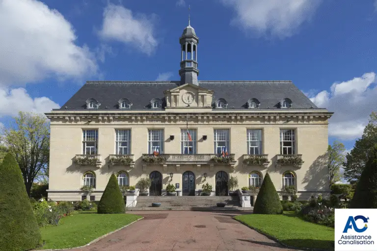 Aulnay-sous-Bois- hotel de ville - Mairie - Assistance Canalisation Débouchage